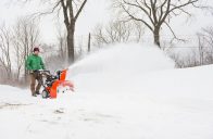 Odklízení i masivních závějí může být hračkou. Foto: Mountfield