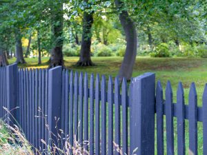 Mezi barevnými odstíny tuzemských venkovských dřevěných plotů převažuje hnědá či přírodní patina, ale proč nevyzkoušet i jiné barvy? Foto: Shutterstock