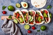 Kuřecí tacos s avokádem
