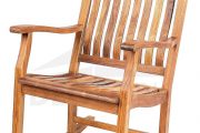 dřevěná houpací židle