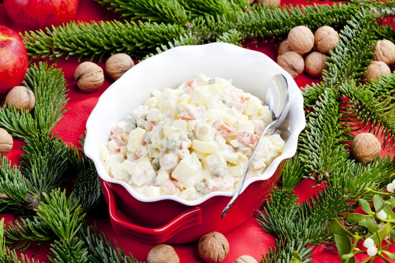 vánoční bramborový salát