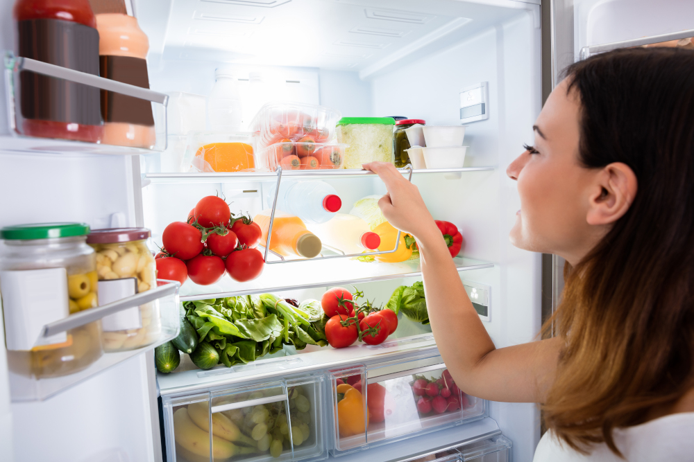 potraviny v ledničce