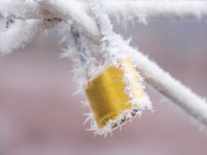 Led v zámku i v potrubí