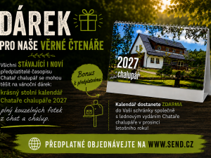 Kalendář Chatař chalupář 2027