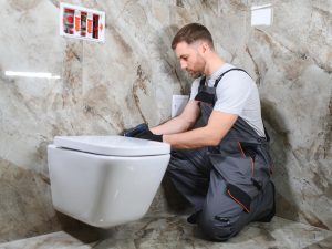 Budování WC na chalupě